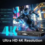 HDMI Video Wall Controller 4Way 4K UHD Multi Video Screen Processor Splicer Best Price in Sri Lanka From Dealhub.lk