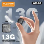 Plokama WM 80 Dual Wireless Microphone with Handheld Stick Best Price in Sri Lanka From Dealhub.lk