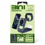 Remax CW10 3 in 1 Wireless Charging Station Best Price in Sri Lanka From Dealhub.lk