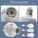 Remote Control Light Bulb holder E27 Socket Best Price in Sri Lanka From Dealhub.lk