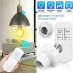Remote Control Light Bulb holder E27 Socket Best Price in Sri Lanka From Dealhub.lk