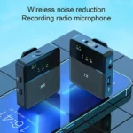 SX9 Wireless Clip Microphone Dual Mic Best Price in Sri Lanka From Dealhub.lk