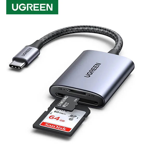 UGREEN 80888 USB C SD/TF Card Reader 2 in 1 Best Price in Sri Lanka From Dealhub.lk