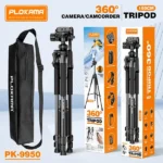 Plokama PK 9950 Tripod for Mobile and Cameras — 150cm Extendable Stand with 360° Head & Remote Control Best Price in Sri Lanka From Dealhub.lk