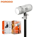 Porodo Cannes Vision LED Photography Spotlight 20W COB, Ra 95+, 10m Remote Best Price in Sri Lanka From Dealhub.lk