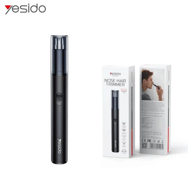 Yesido-MG25-Nose-Hair-Trimmer-Price-in-Sri-Lanka Yesido MG25 Nose Hair Trimmer — 360° Rotation, Double Blade, Type-C Rechargeable Best Price in Sri Lanka From Dealhub.lk