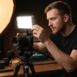 Porodo 40W Rechargeable Handheld Fill Light, Ra 95+ CRI Best Price in Sri Lanka From Dealhub.lk