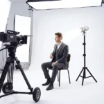 Porodo Cannes Vision LED Photography Spotlight 20W COB, Ra 95+, 10m Remote Best Price in Sri Lanka From Dealhub.lk