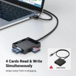 UGREEN 30333 USB 3.0 All in One Card Reader CR125, SD TF CF MS, 50cm Cable Best Price in Sri Lanka From Dealhub.lk