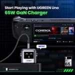 UGREEN 65W UNO RG GaN Fast Charging Adapter – CD361 – 3-Port – LED Display Best Price in Sri Lanka From Dealhub.lk