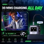 UGREEN 65W UNO RG GaN Fast Charging Adapter – CD361 – 3-Port – LED Display Best Price in Sri Lanka From Dealhub.lk